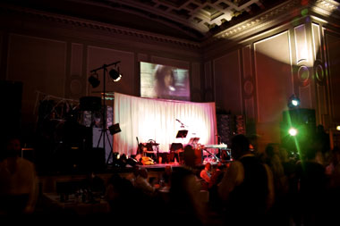 Charity Ball AV for Celidh Band Supplied by Technet101