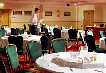 The dining room at The Dalmahoy