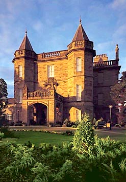 The front enterance at The Dalmahoy