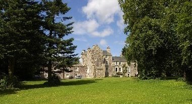 Fernie Castle from the grounds